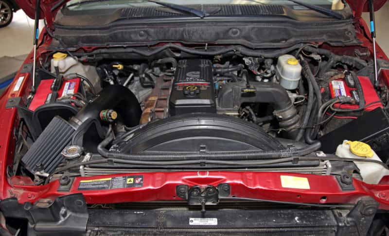 K&N Engineering — K&N 03-07 Dodge Ram Pickup 2500/3500 5.9L DSL Black Performance Intake Kit
Performance Air Inta
Air Intake System - view 16