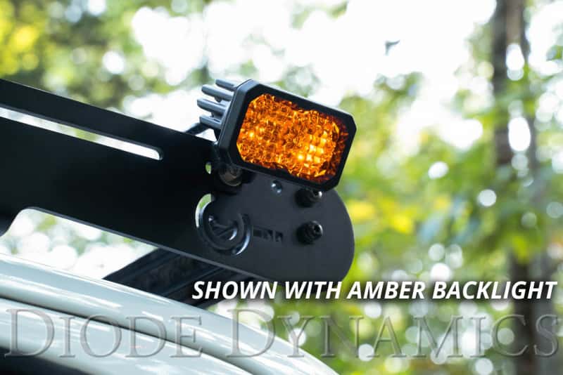 Diode Dynamics — Diode Dynamics Stage Series 2 In LED Pod Pro - Yellow Driving Standard ABL (Pair) - view 5