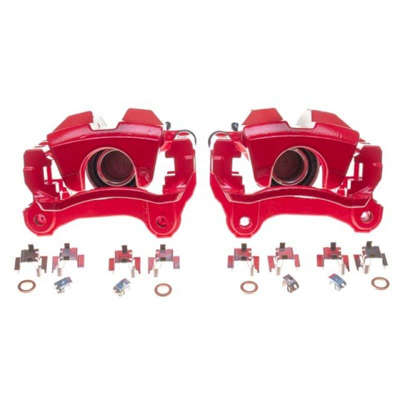 PowerStop — Power Stop 13-18 Lexus GS350 Rear Red Calipers w/Brackets - Pair
Caliper Set - view 1