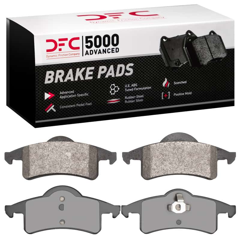 DFC — DFC 99-04 Jeep Grand Cherokee Rear 5000 Advanced Semi Metallic Brake Pads
DFC Brake Pad Set - view 1