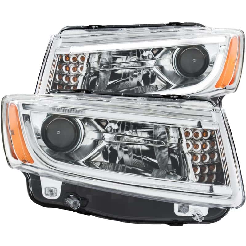 ANZO — ANZO 2014-2015 Jeep Grand Cherokee Projector Headlights w/ Plank Style Design Chrome
Head Light Set
HdLtSet - view 2