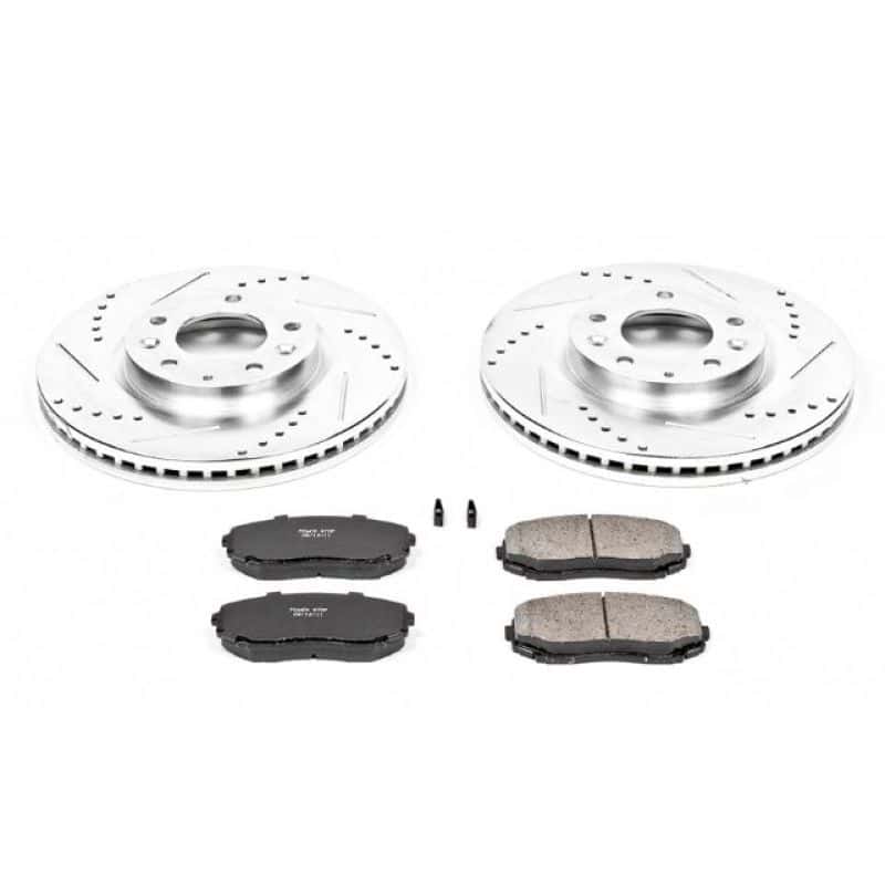 PowerStop — Power Stop 07-12 Mazda CX-7 Front Z23 Evolution Sport Brake Kit - view 1