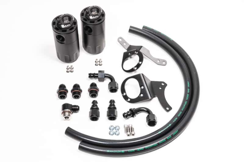 Radium Engineering — Radium Engineering Dual Catch Can Kit 15-17 Mustang GT Fluid Lock - view 1