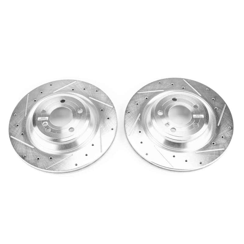 PowerStop — Power Stop 15-16 Mercedes-Benz SL400 Rear Evolution Drilled & Slotted Rotors - Pair
PowerStop XPR - view 2