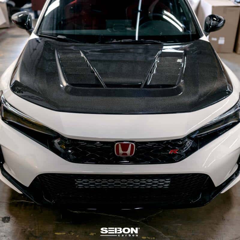 Seibon — Seibon 2023 Honda Civic Type R TV-Styler Double Side Carbon Fiber Hood - view 8