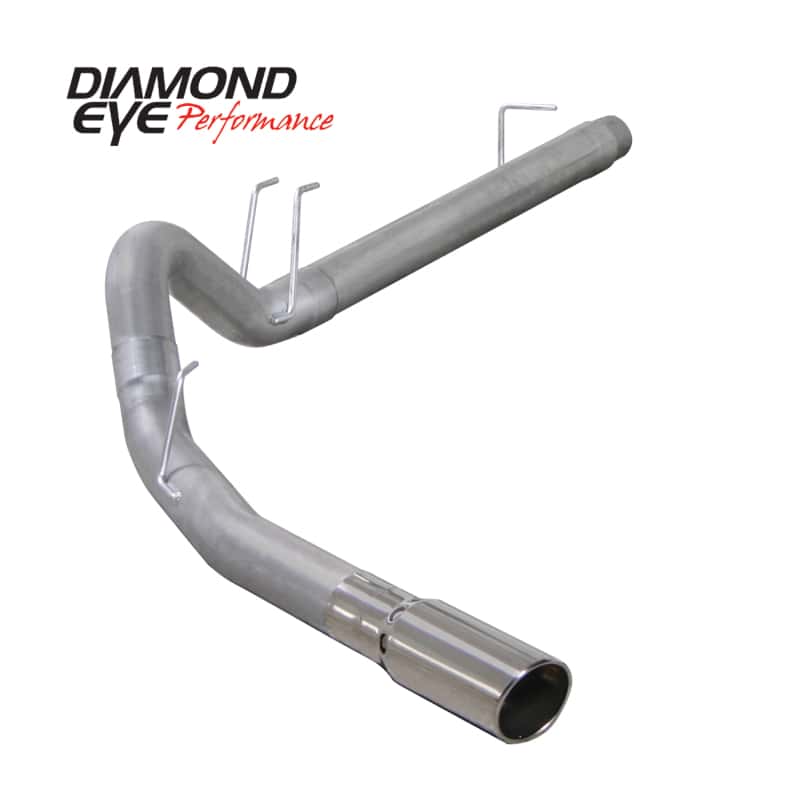 Diamond Eye Performance — Diamond Eye KIT 4in DPF-BACK SGL AL 08-09 6 4L F250/F350 PCKGD BX46X14X14OD EL-PL 44inX13 5inX13 5in
KIT; 4in.; DPF-BACK; - view 3
