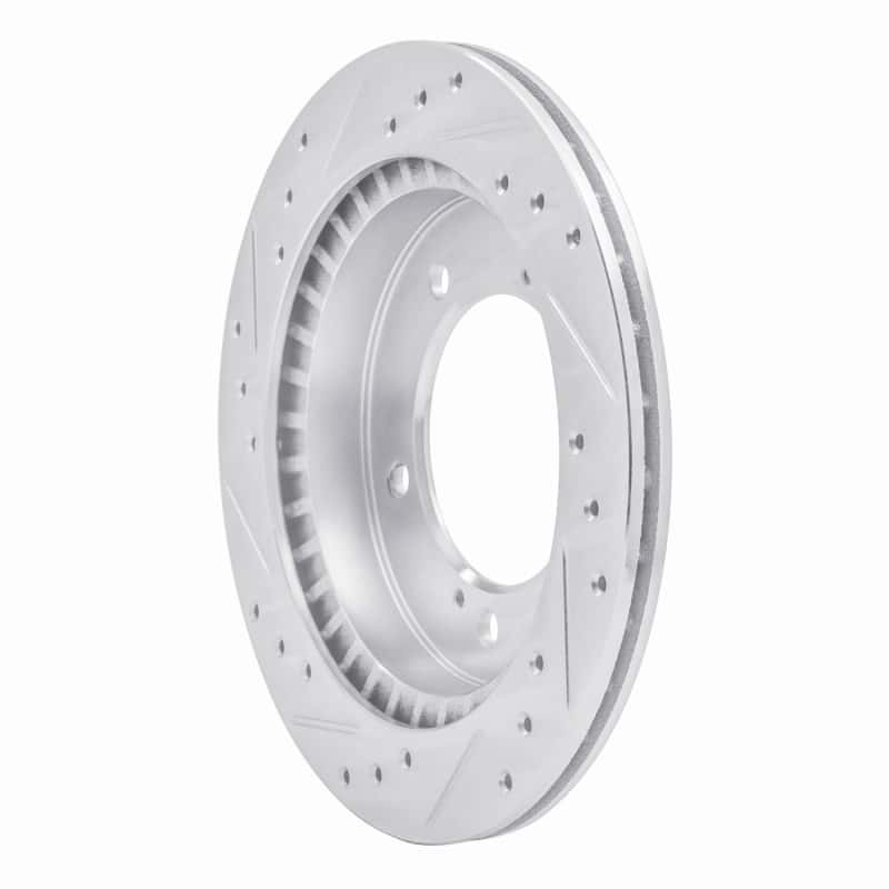 R1 Concepts — R1 91-98 Chevrolet Tracker Front Right Drilled & Slotted Silver Brake Rotor
R1 Brake Rotor Drill - view 4