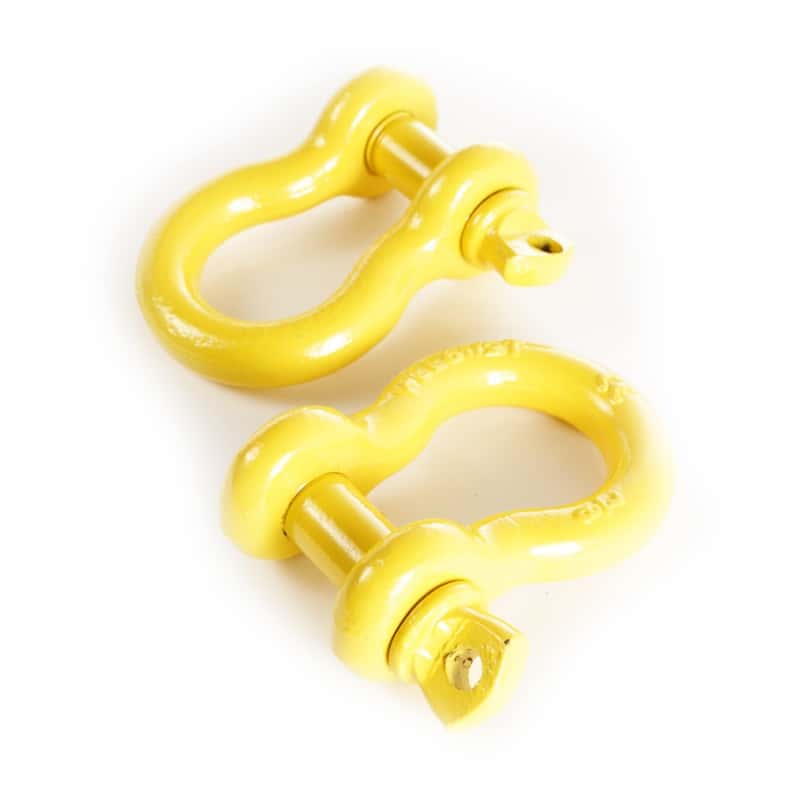 Rugged Ridge — Rugged Ridge Yellow 7/8in D-Rings
OFFROAD_RECOVERY - view 3
