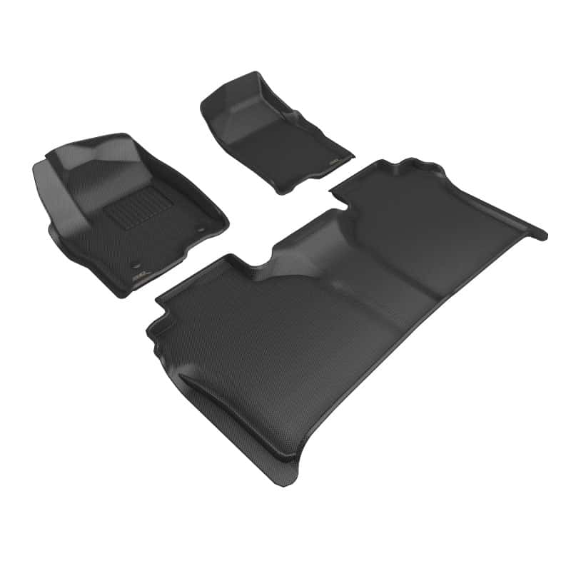 3D MAXpider — 3D MAXpider 19-24 Chevrolet Silverado Crew Cab Bucket Seats Kagu Black R1 R2
Floor Mat Set - view 1