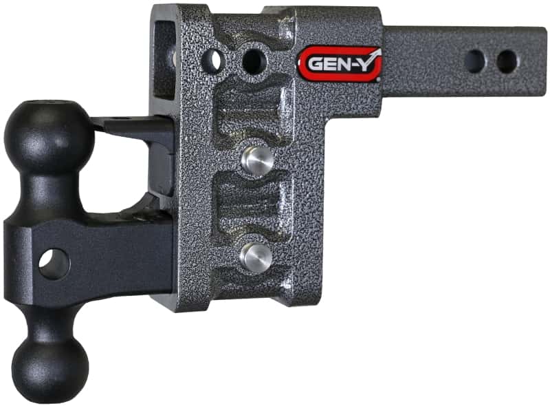 GEN-Y Hitch — Gen-Y Mega Duty 2in Shank 5in Drop 2K TW 16K Hitch w/GH-051 Dual-Ball/GH-032 Pintle Lock
Drop Hitch - view 4