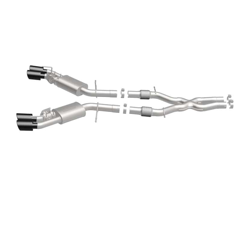 Magnaflow — MagnaFlow SYS Cat-Back 2015-2017 Cadillac CTS-V 6.2L Quad 4in Carbon Fiber Tips
Cat-Back - view 8