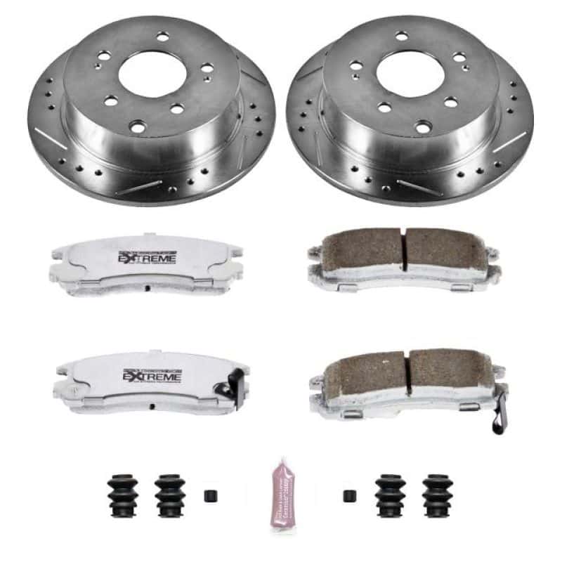 PowerStop — Power Stop 06-12 Mitsubishi Eclipse Rear Z26 Street Warrior Brake Kit - view 1