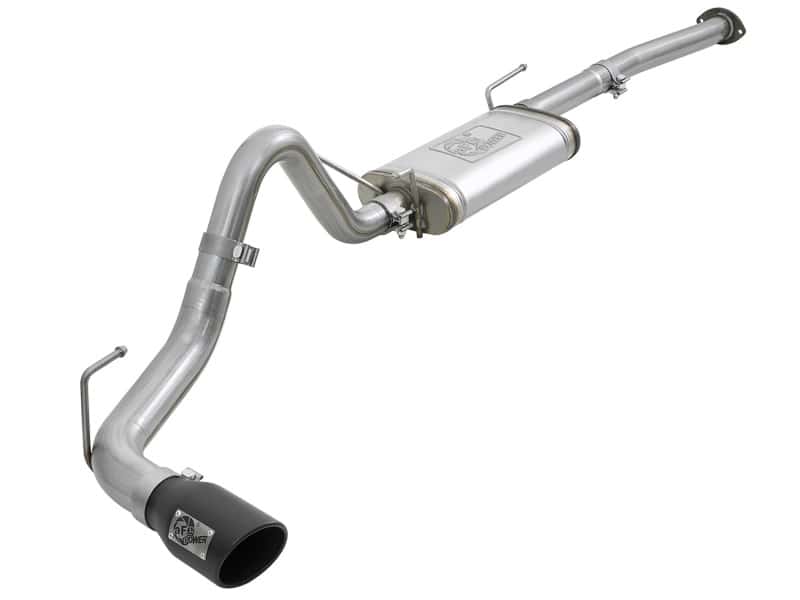 aFe — aFe MACH Force-Xp 2-1/2in 304 SS Cat-Back Exhaust w/Black Tips 2016+ Toyota Tacoma L4-2.7L / V6-3.5L
Cat-Back Exhaust - view 1