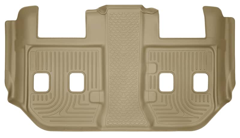 Husky Liners — Husky Liners 2015 Chevrolet/GMC Suburban/Yukon XL WeatherBeater Tan Third Seat Floor Liners - view 1