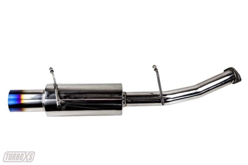 Turbo XS — Turbo XS 02-07 WRX-STi Rear Muffler Assembly w/ Titanium Tip
Exhaust Muffler - view 5