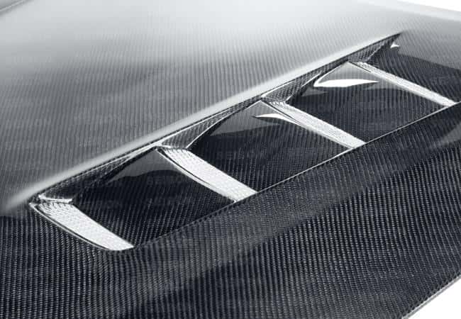 Seibon — Seibon 06-12 Lexus IS 250/IS 350 Including Convertible TSII-Style Carbon Fiber Hood - view 9