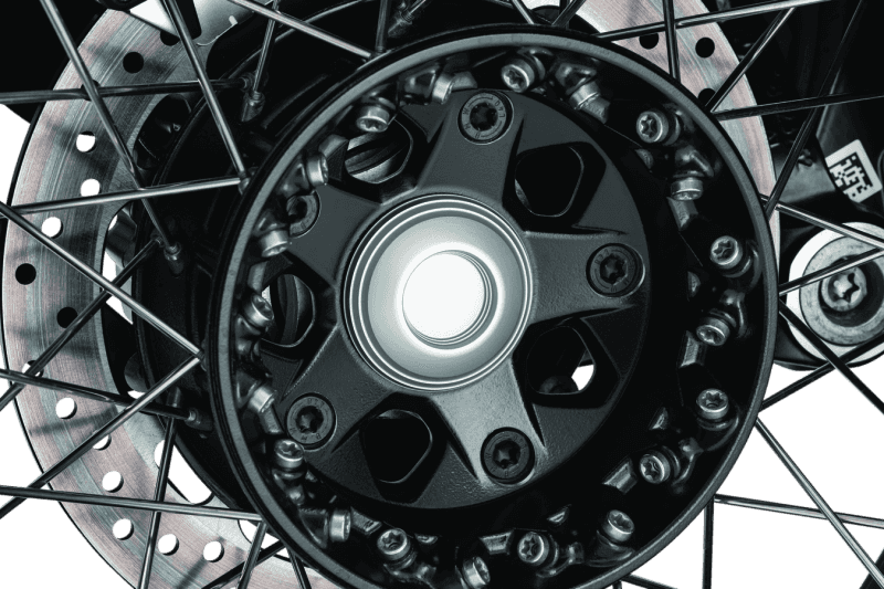 Kuryakyn — Kuryakyn Lodestar Rear Axle Sliders-BMW-Silver - view 2