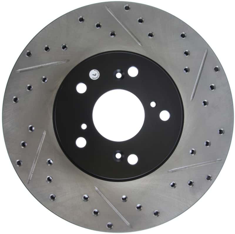 Stoptech — StopTech Nissan 370Z / 01-03 Acura CL / 06 EL / 04-09 TSX / 03-07 Honda Accord Coupe M/T / 05-08 Se
Slot/Drill Rotor - view 2