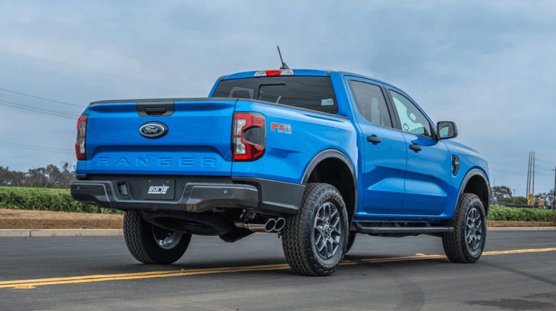 Borla — Borla 24-25 Ford Ranger XLT Side Exit S-type Exhaust w/ Chrome Tips
Cat-Back System - view 2