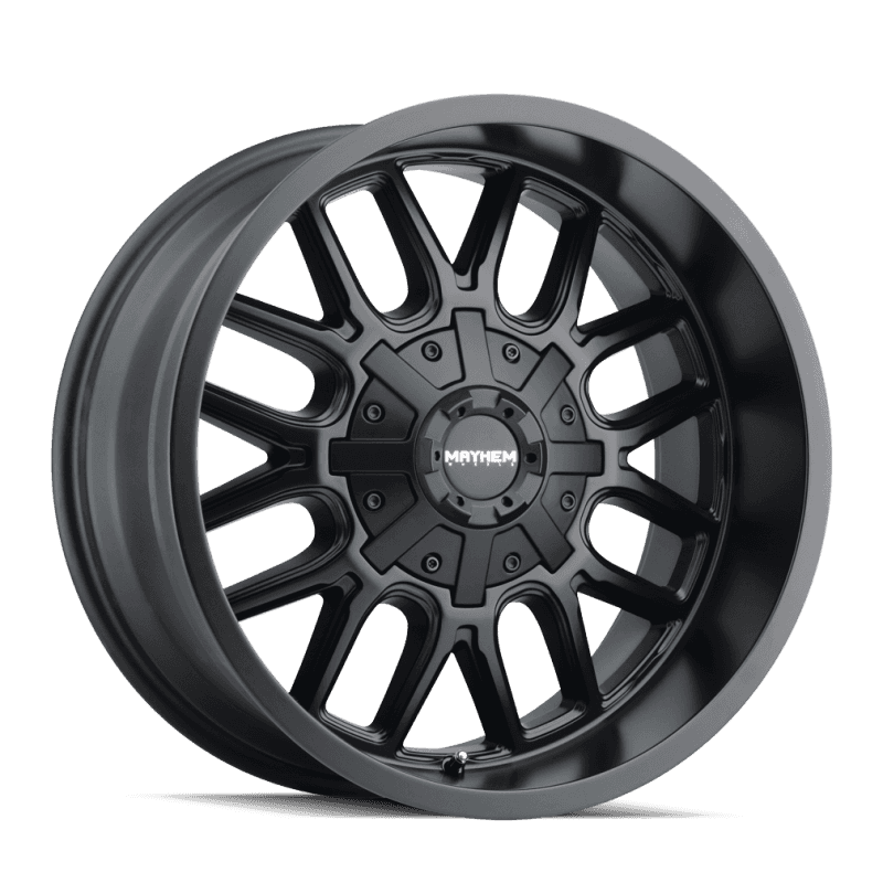 Mayhem — Mayhem 8107 Cogent 20x9 / 5x127 BP / 0mm Offset / 87mm Hub Matte Black Wheel
MAYHEM 8107 - view 1