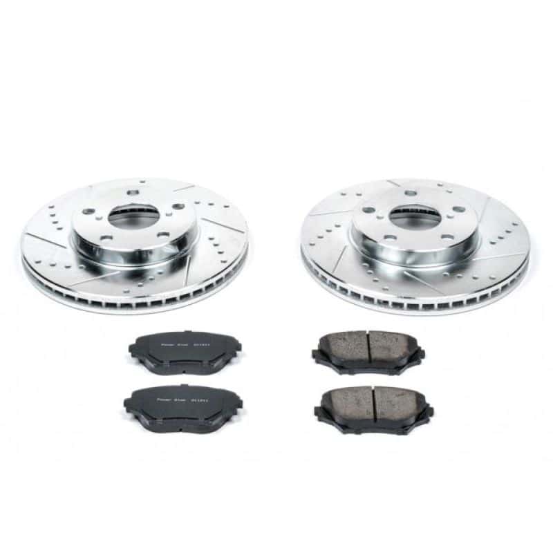 PowerStop — Power Stop 01-05 Toyota RAV4 Front Z23 Evolution Sport Brake Kit - view 1