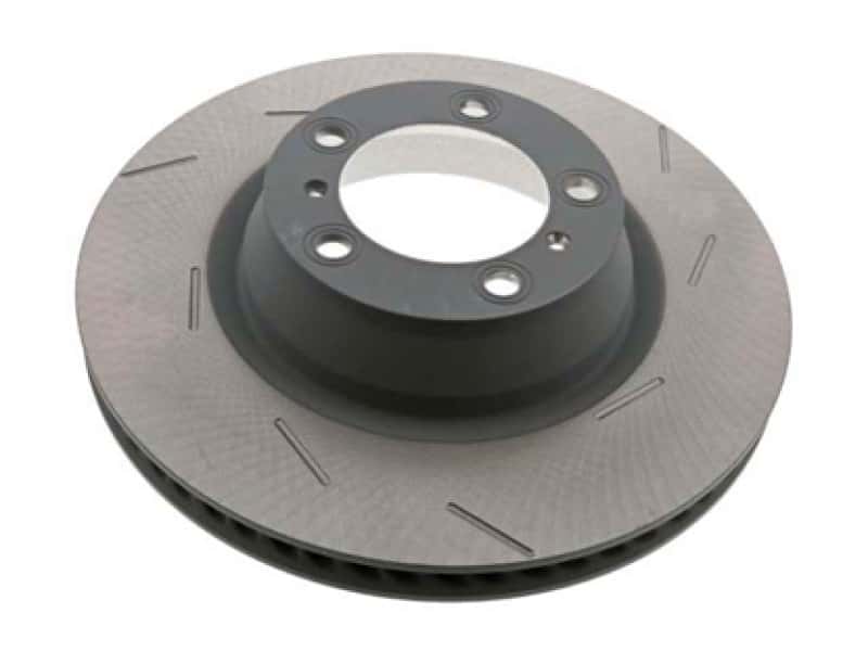 SHW Performance — SHW 11-16 Porsche Panamera 4 3.6L w/o Ceramics Left Front Slotted Monobloc Brake Rotor (298615301B) - view 2