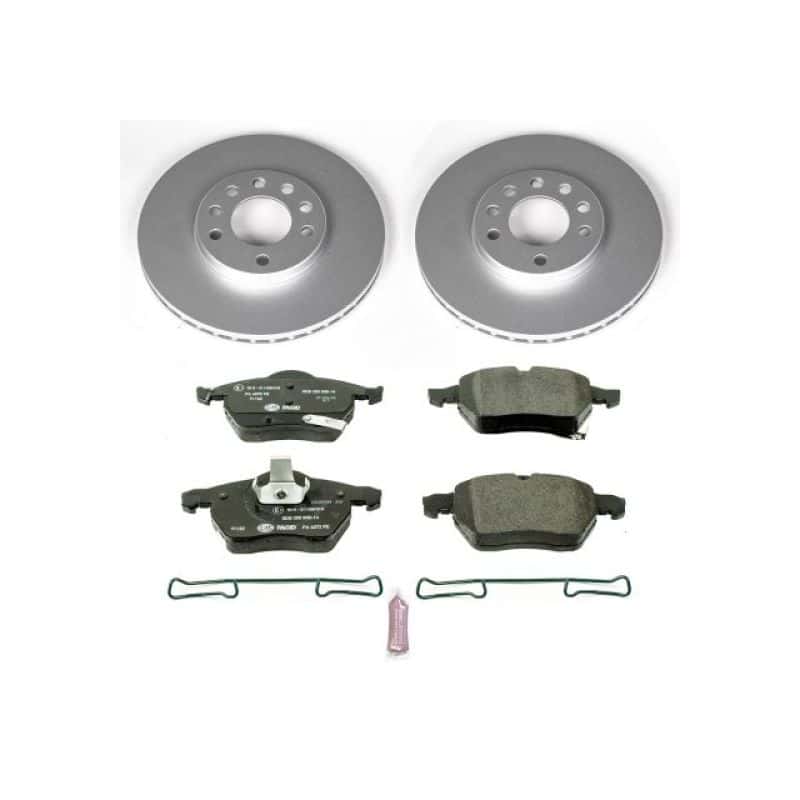 PowerStop — Power Stop 99-03 Saab 9-3 Front Euro-Stop Brake Kit - view 1