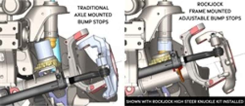 RockJock — RockJock JL/JT/JK excl. 392 Adjustable Front Bump Stops w/ Hardware
Jounce Bumper - view 4