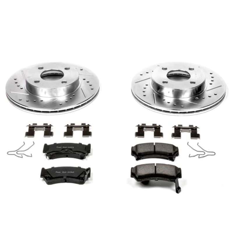 PowerStop — Power Stop 95-98 Nissan 200SX Front Z23 Evolution Sport Brake Kit - view 1