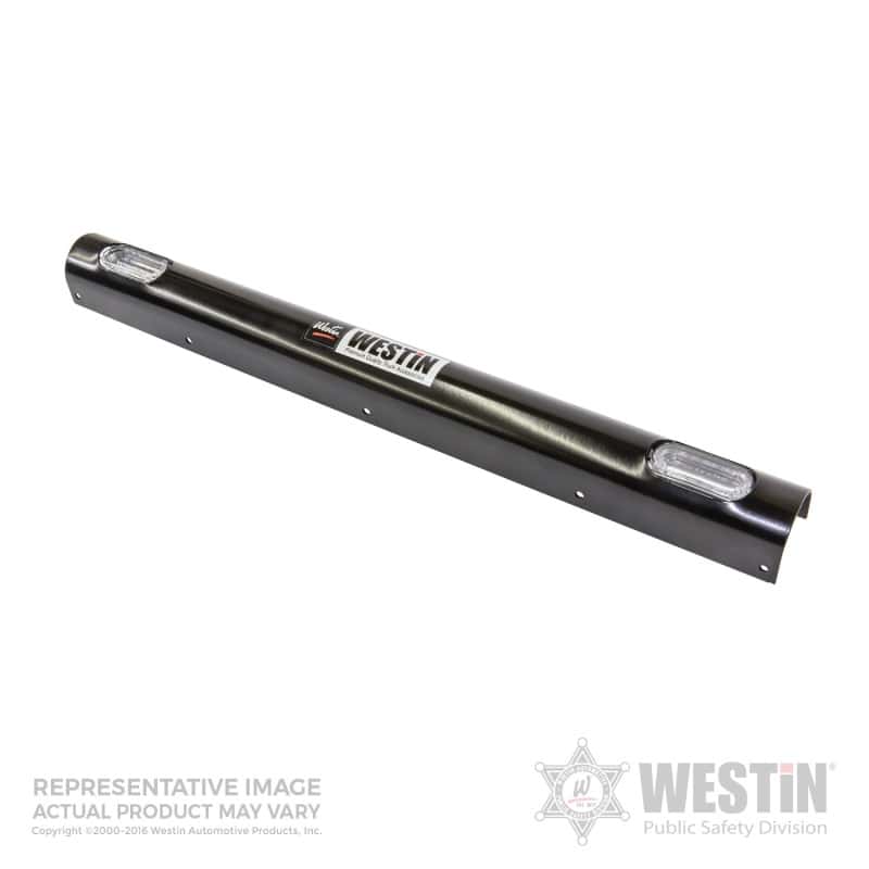 Westin — Westin Push Bumper Elite Light Channel 33.1 inch Whelen 2 Hole - Black
Light Channel - view 1