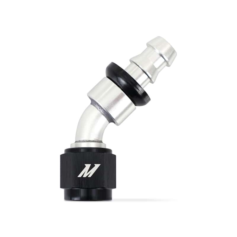 Mishimoto — Mishimoto 45 Degree Push Lock Fitting - 6AN
Hose Fitting - view 1