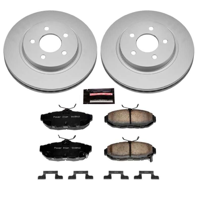PowerStop — Power Stop 11-14 Ford Mustang Rear Z17 Evolution Geomet Coated Brake Kit - view 1