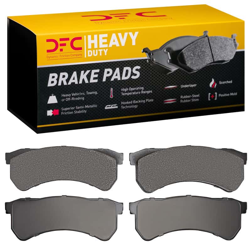 DFC — DFC 16-24 Freightliner MT35 Rear/Front Heavy Duty Pads - Semi Metallic - view 1