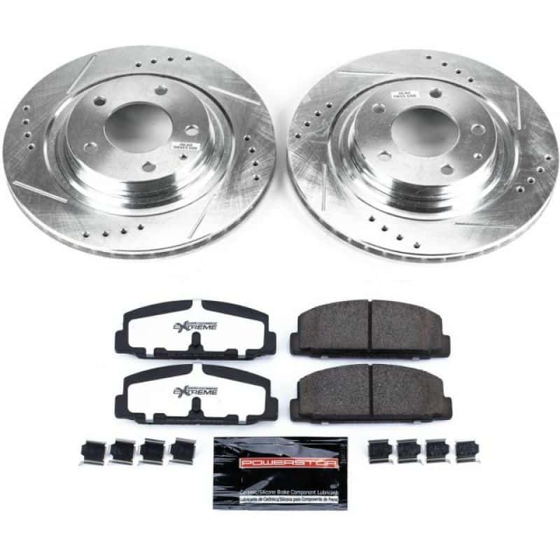 PowerStop — Power Stop 93-95 Mazda RX-7 Rear Z26 Street Warrior Brake Kit - view 1
