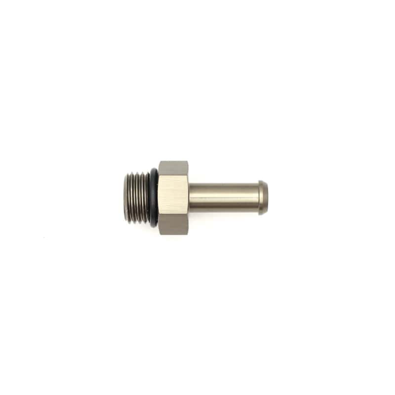 DeatschWerks — DeatschWerks 6AN ORB Male To 5/16in Barb Fitting (Single Barb - Incl O-Ring) - view 5