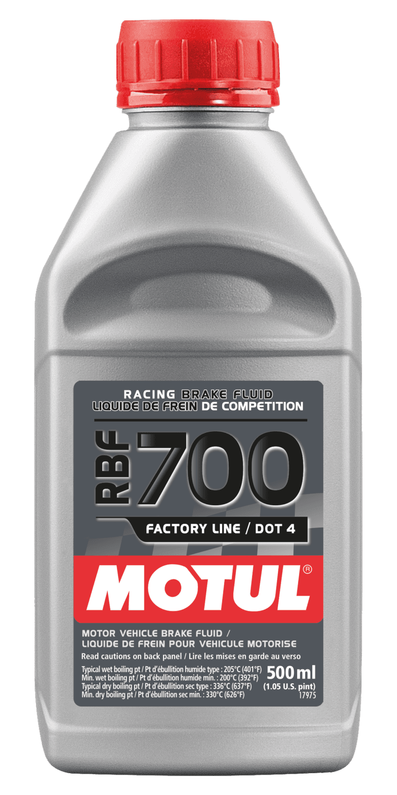 Motul — Motul 1/2L Brake Fluid RBF 700 - Racing DOT 4 - view 1