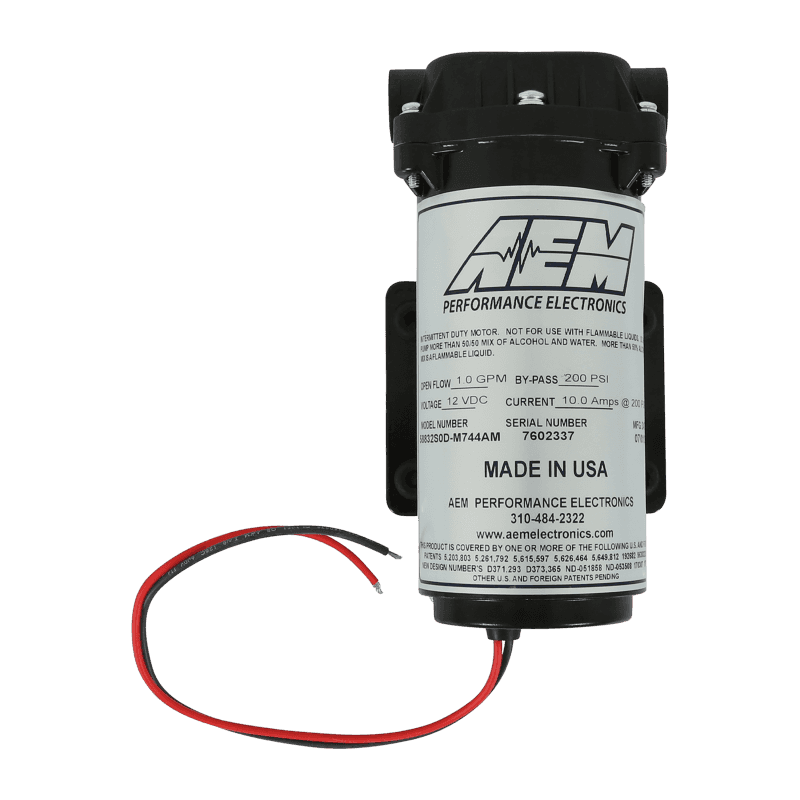 AEM — AEM Water/Methanol Injection 200psi Recirculation Pump
Water/Meth Injection
Water/Methanol 3/8 - view 2