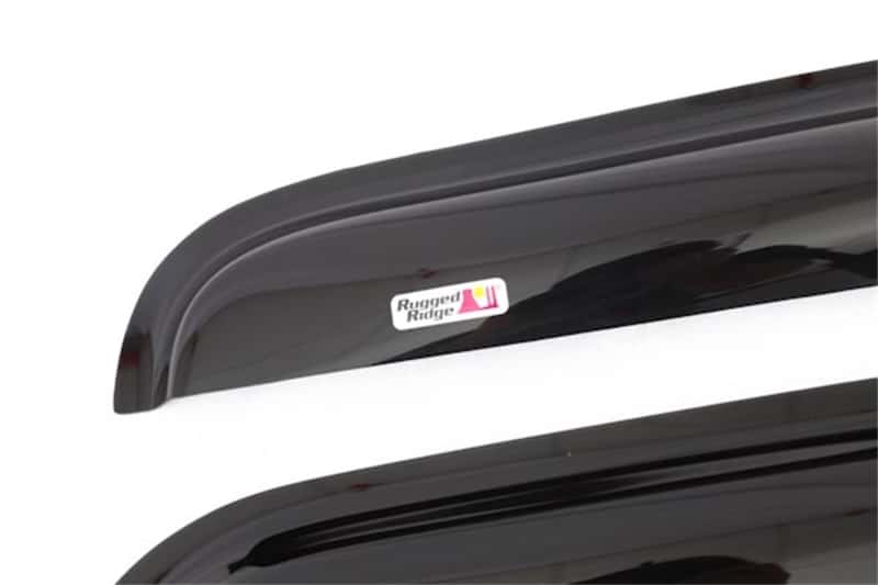 Rugged Ridge — Rugged Ridge Window Rain Deflectors 07-18 Jeep Wrangler JK
OFFROAD_EXTERIOR - view 2