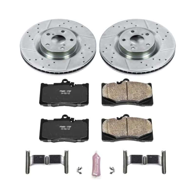 PowerStop — Power Stop 16-17 Lexus GS200t Front Z23 Evolution Sport Brake Kit - view 1