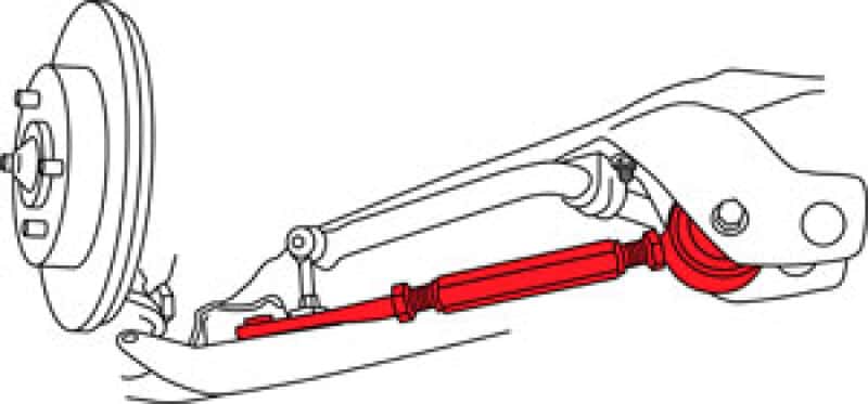 SPC Performance — SPC Performance 89-98 Nissan 240SX Front Adjustable Caster Arm
STRT ROD PR
CASTER RODS - view 4