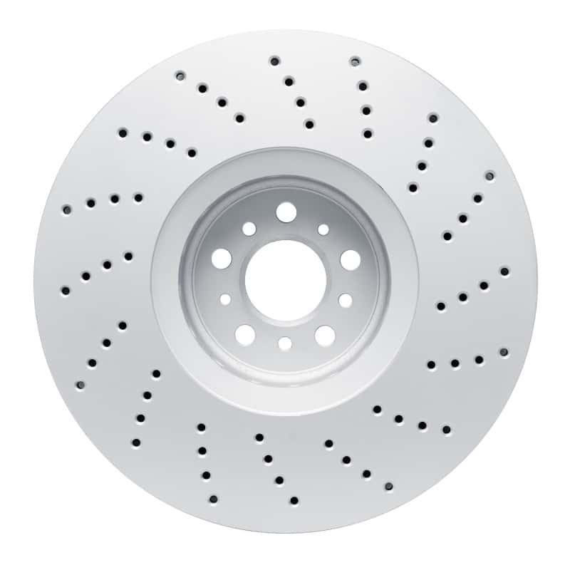 DFC — DFC 20-25 BMW X6 Left Front Drilled GeoSPEC Coated Rotor - view 5