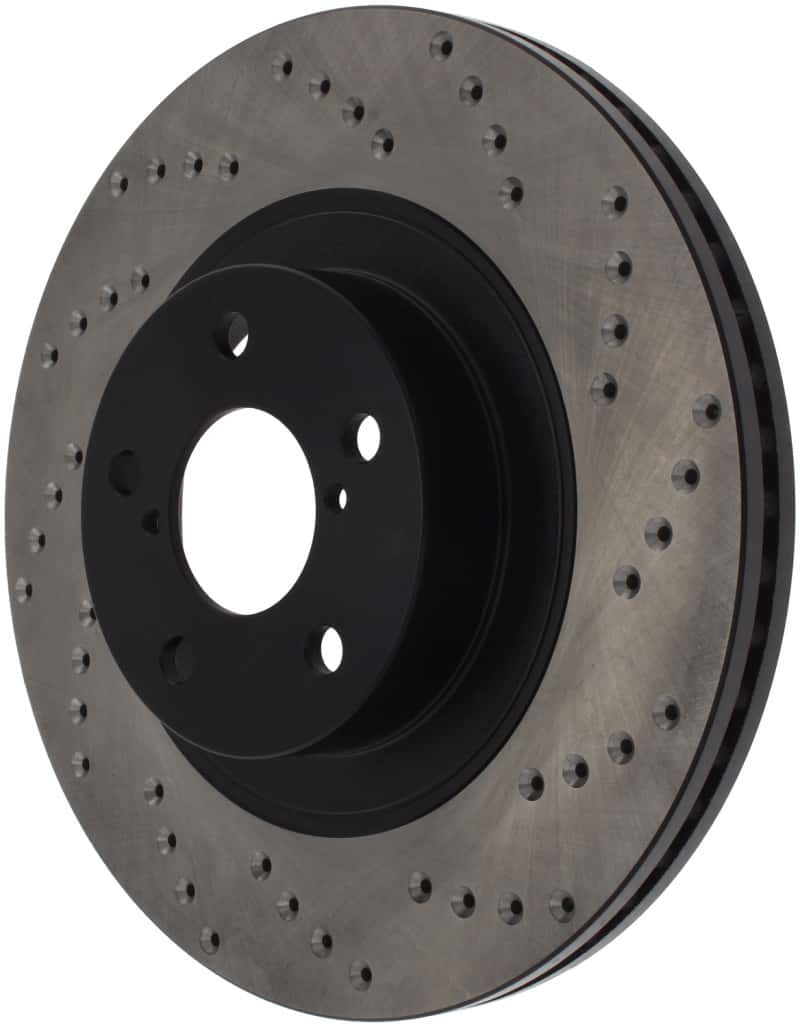 Stoptech — StopTech Drilled Sport Brake Rotor
Cross Drilled Rotor - view 4