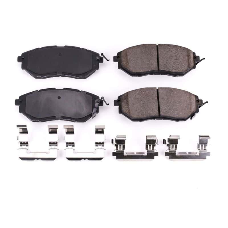 PowerStop — Power Stop 06-07 Subaru B9 Tribeca Front Z17 Evolution Ceramic Brake Pads w/Hardware
Z17 Brake Pads - view 1