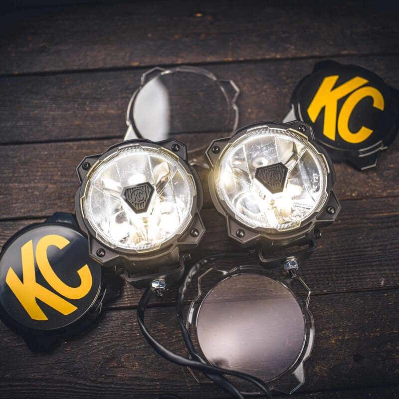 KC HiLiTES — KC HiLiTES Gravity Titan LED 6in. - Single Light (Spot Beam) - view 17