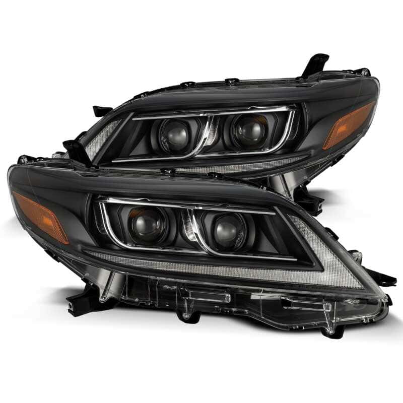AlphaRex — AlphaRex 11-21 Toyota Sienna PRO-Series Proj Headlights Plank Style Black w/Seq Signal/DRL
Projector Headlights - view 1