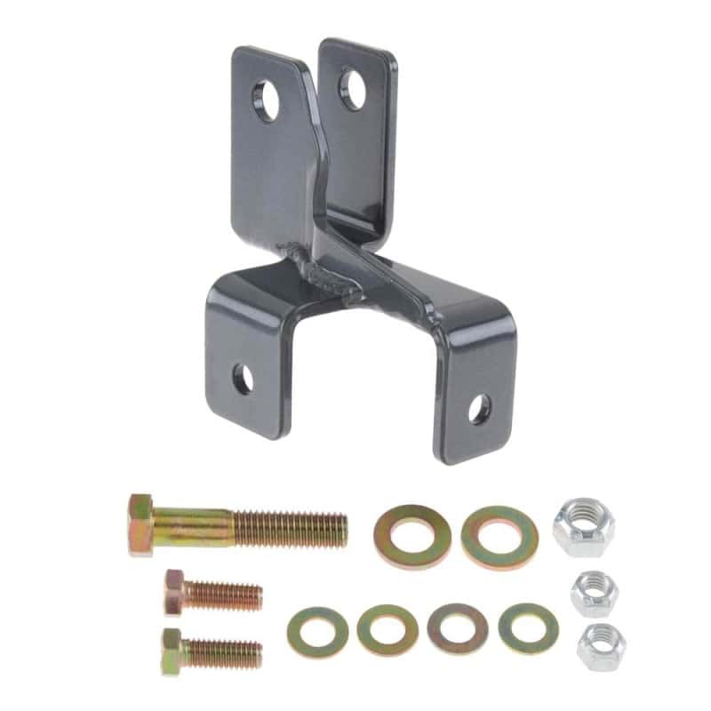 Synergy Mfg — Synergy 07-18 Jeep Wrangler JK/JKU Fox Steering Stabilizer Relocation Bracket RHD - view 3