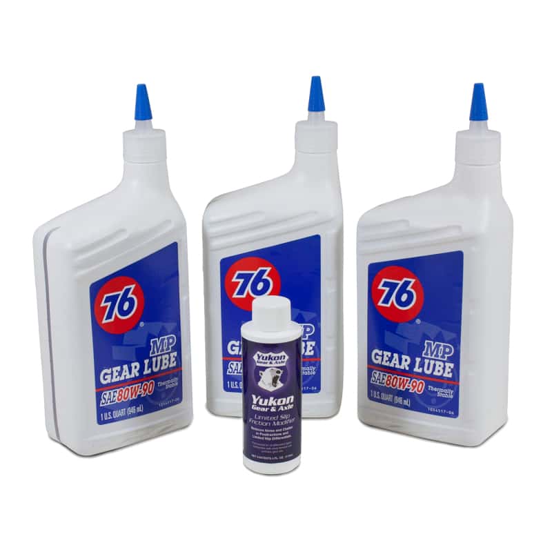 Yukon Gear & Axle — Yukon Gear 3 Qt. 80W90 Conventional Gear Oil w/Posi Additive
Oil & Additives 
Oil/Additives - view 2