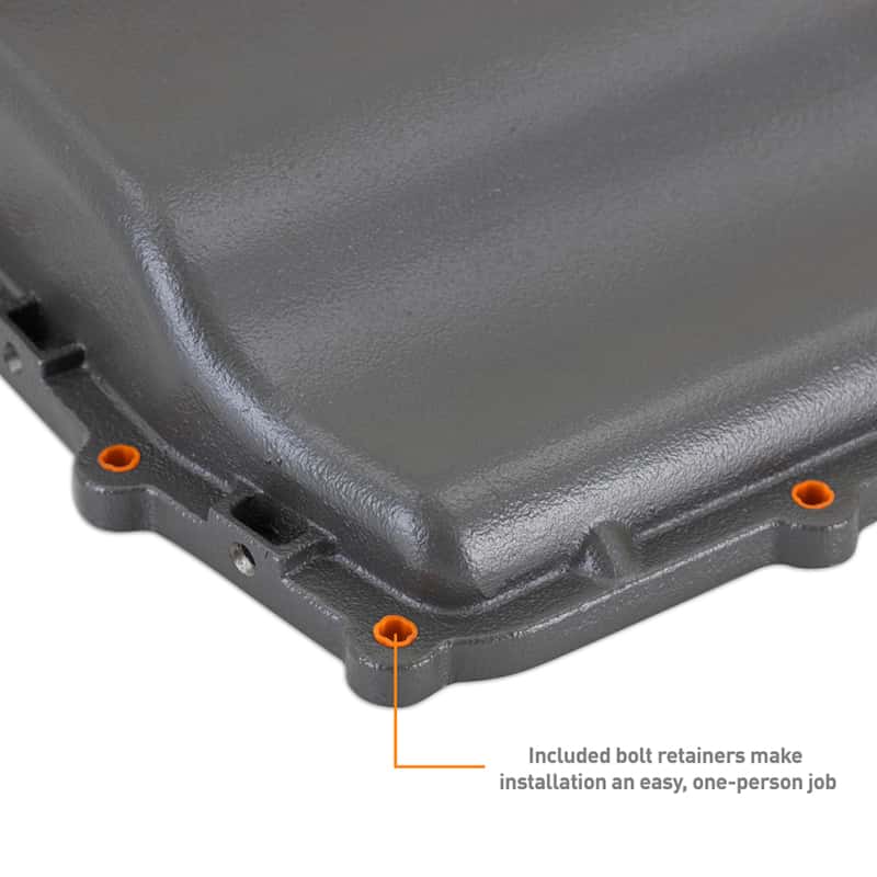Mishimoto — Mishimoto 2021+ Bronco 10R60 19+Rgr 17+F150 18+Mus 10R80 Trans Pan - GR
Trans Oil Pan - view 10