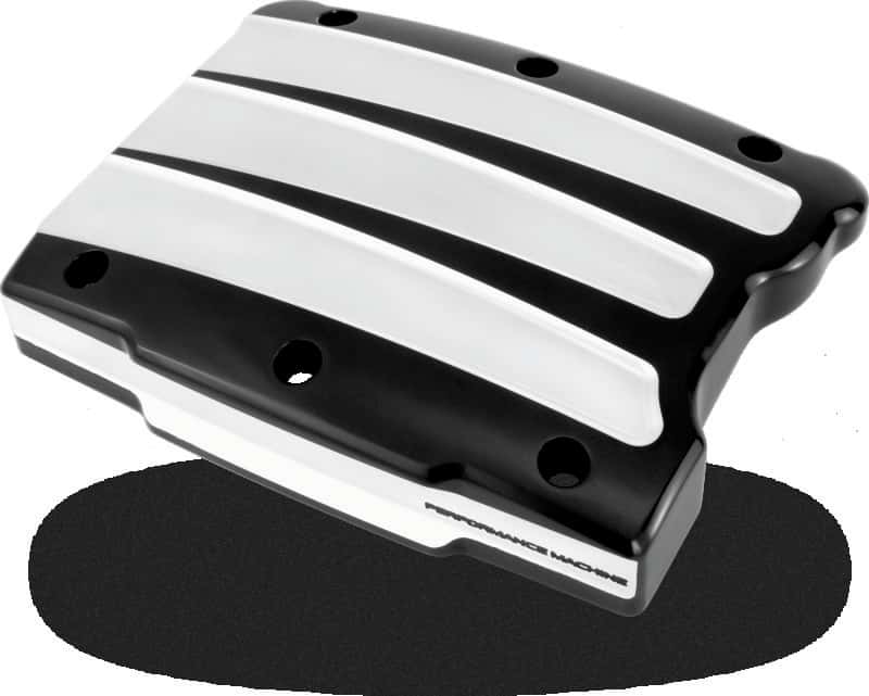 Performance Machine — Performance Machine Twin Cam Scallop Rocker Cover - Contrast Cut - view 2