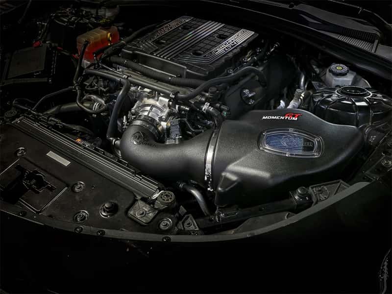 aFe — aFe Momentum GT Pro 5R Cold Air Intake System 2017 Chevrolet Camaro ZL1 V8 6.2L (sc)
Momentum GT Intake - view 6